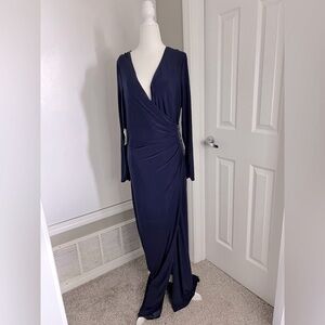 Cache Navy Blue Women's gown